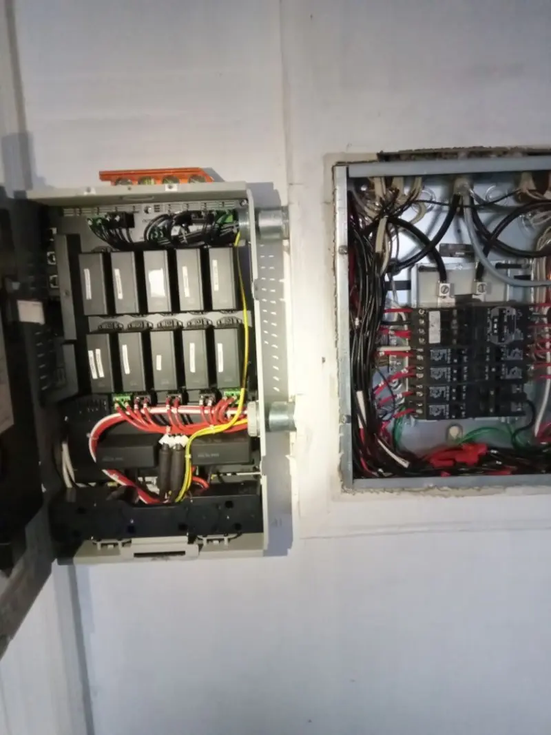 Electrical panel upgrade completed for Indoor Lighting Installation in Woodbridge